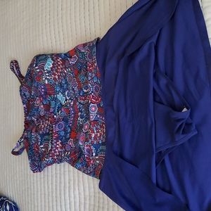 2 PC Tankini Swim Suit